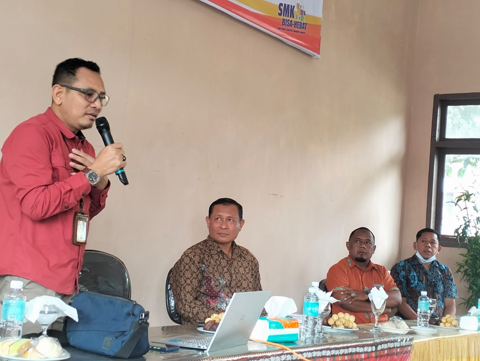 Kajur TN-PNL Jadi Pemateri Workshop Kewirausahaan Berbasis Digital Marketing di SMKN 3 Takengon